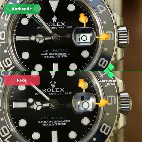 real vs real rolex